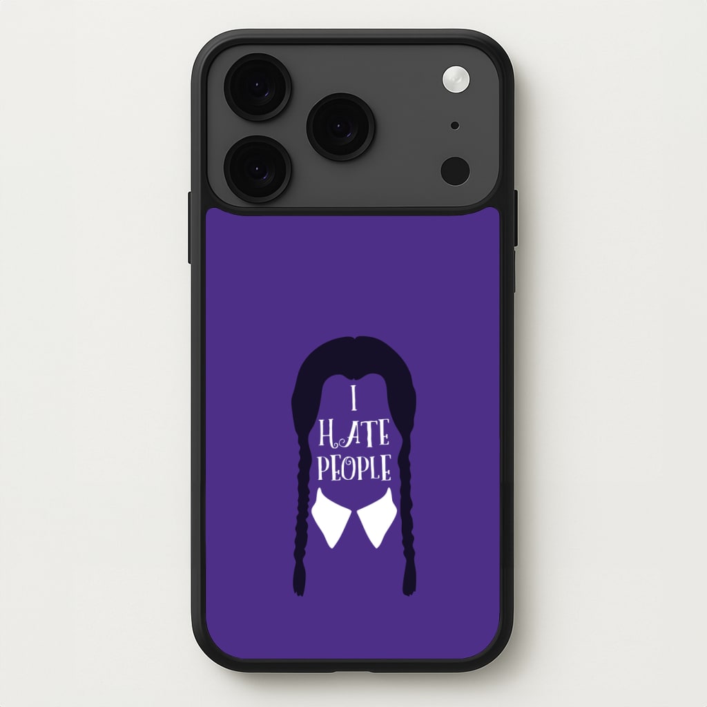 I Hate People Phone Case for iPhone 17 Pro Max