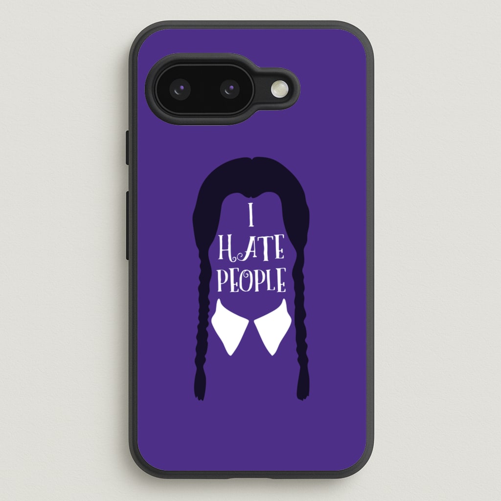 I Hate People - Wednesday Phone Case for Google Pixel 9a