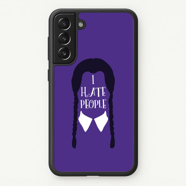 I Hate People - Wednesday Phone Case for Galaxy S21 Plus