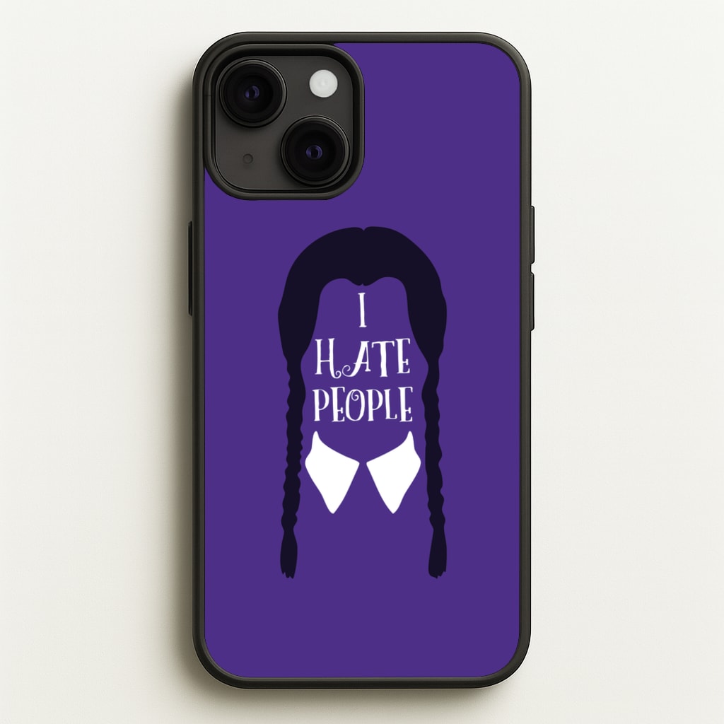 I Hate People - Wednesday Phone Case for iPhone 13