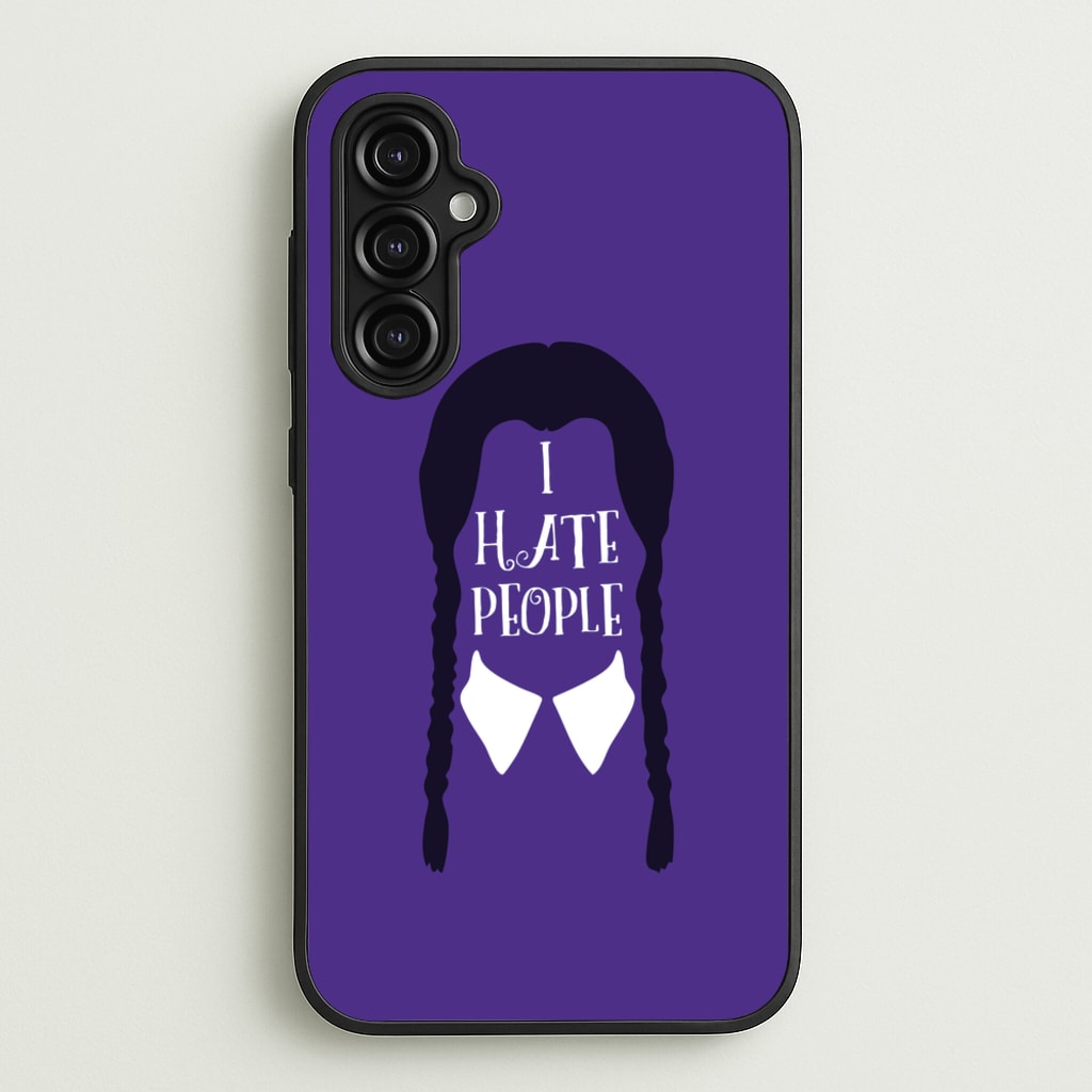 I Hate People - Wednesday Phone Case for Galaxy A14