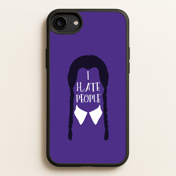 I Hate People - Wednesday Phone Case for iPhone 6 / 7 / 8 / SE