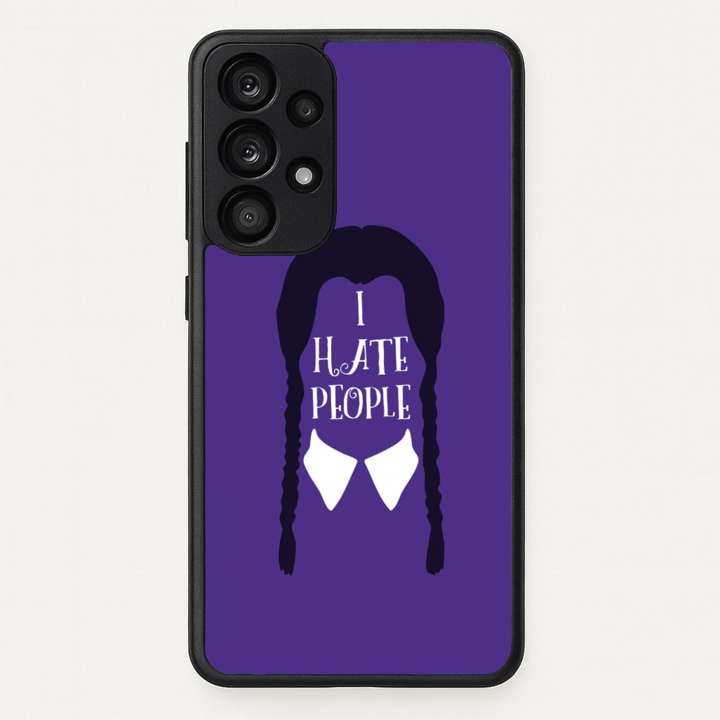 I Hate People - Wednesday Phone Case for Galaxy A53