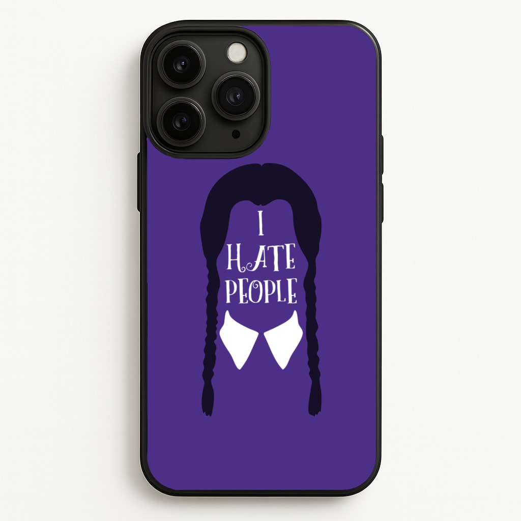 I Hate People - Wednesday Phone Case for iPhone 11 Pro
