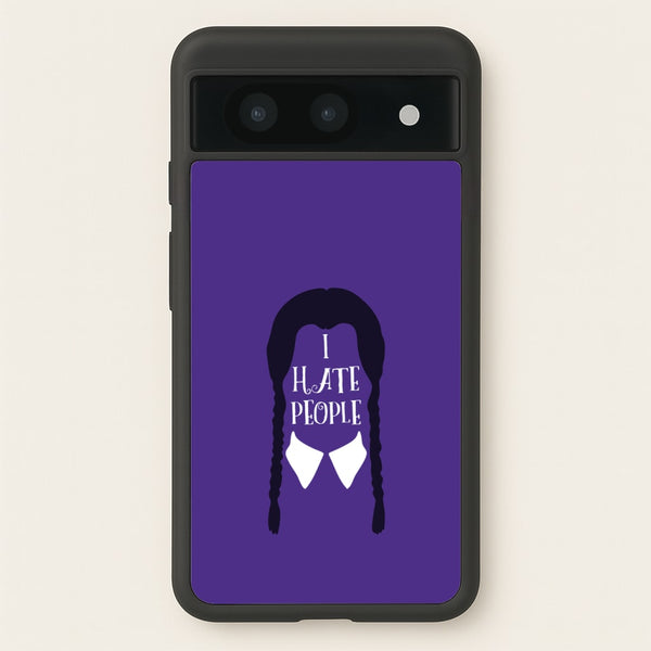 I Hate People - Wednesday Phone Case for Google Pixel 8a