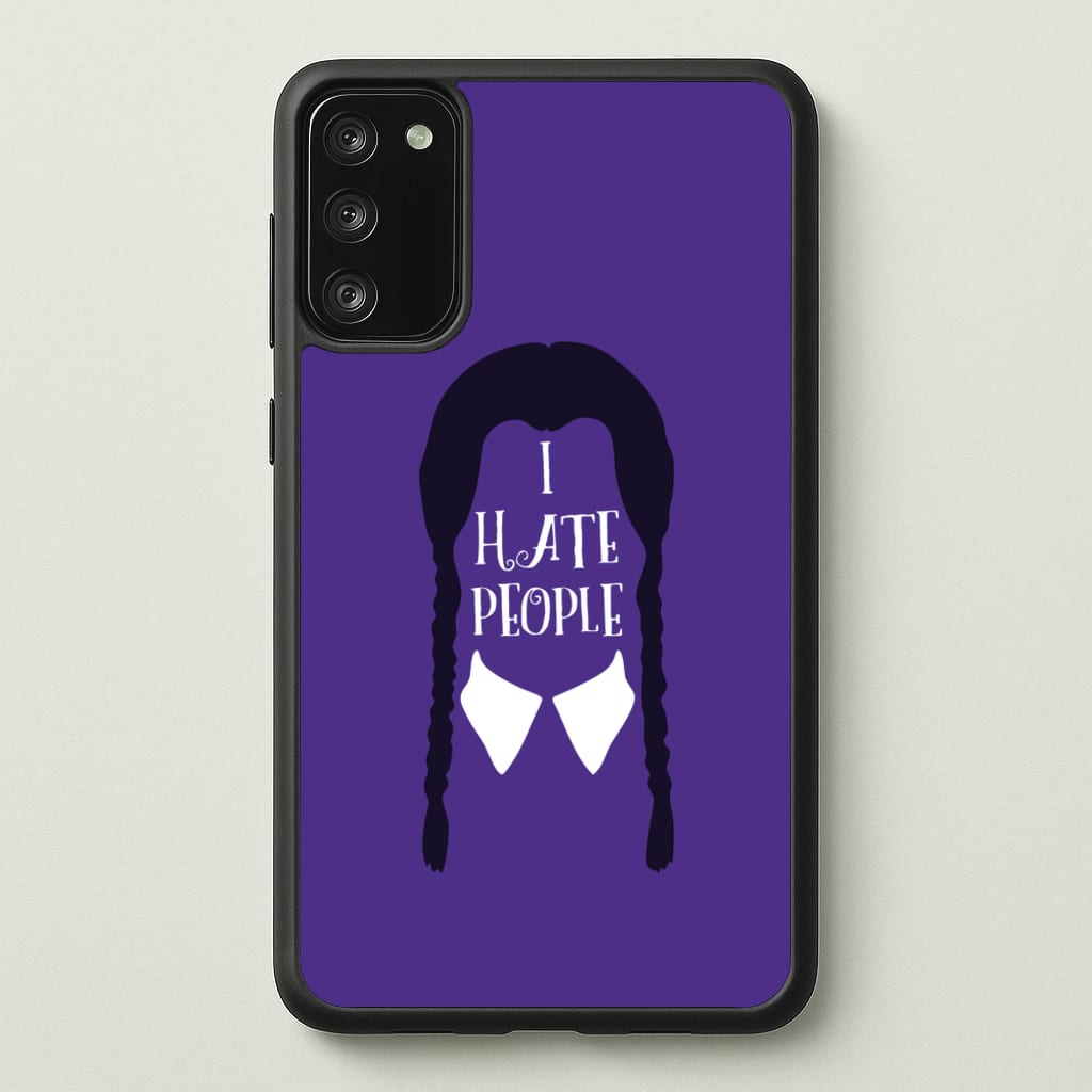 I Hate People - Wednesday Phone Case for Galaxy S20