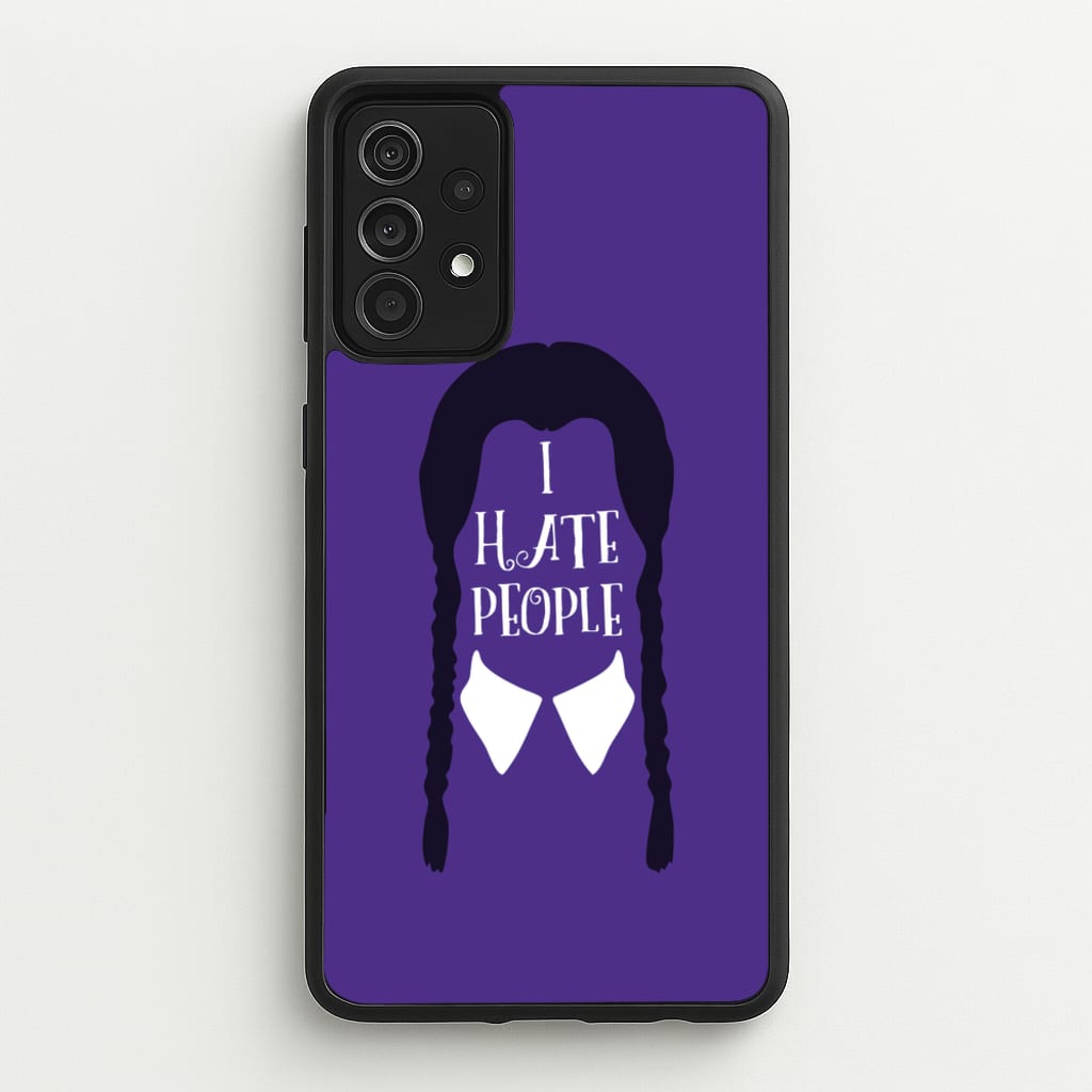 I Hate People - Wednesday Phone Case for Galaxy A52 / A52s