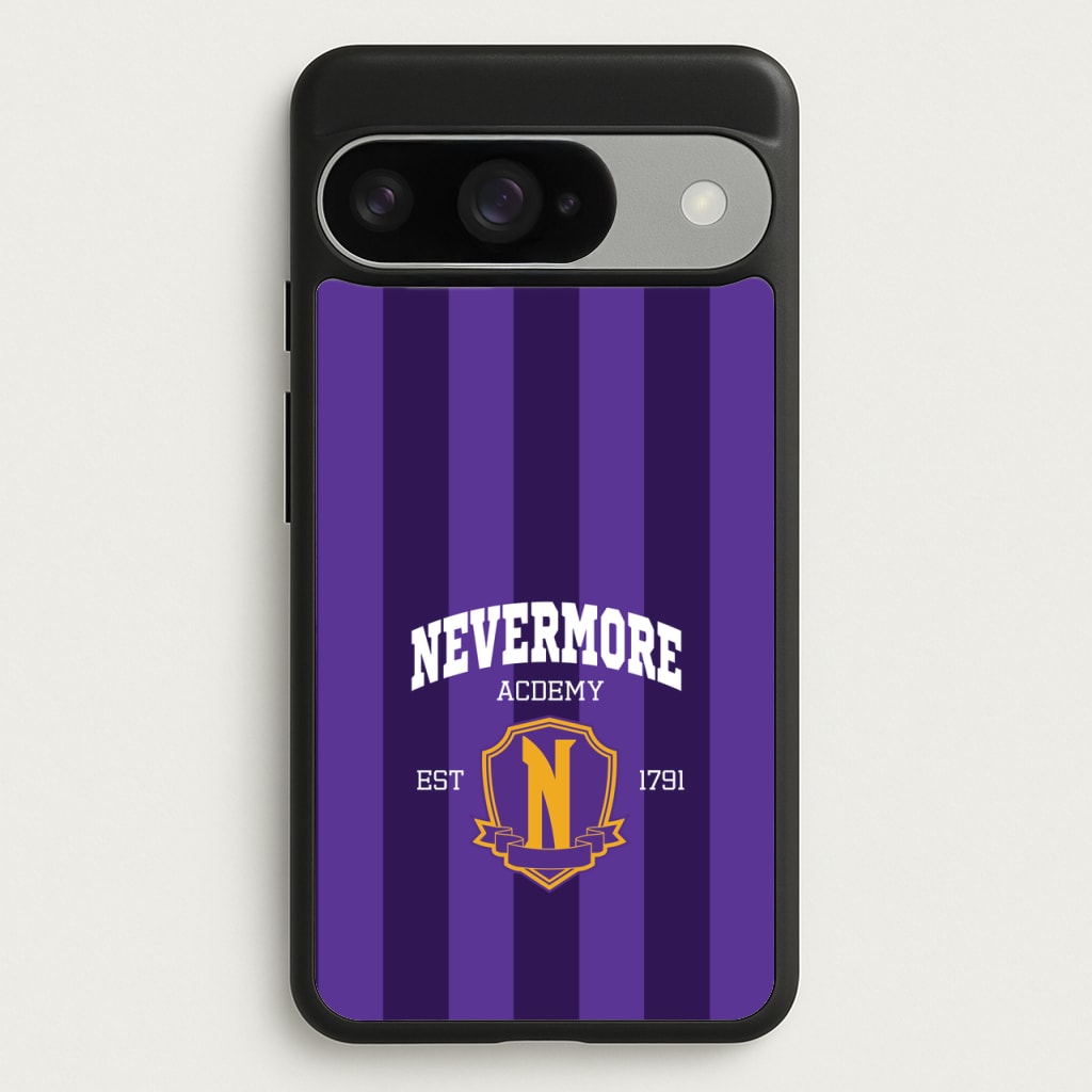 Addams Academy Purple Phone Case for Google Pixel 10 / 10 Pro