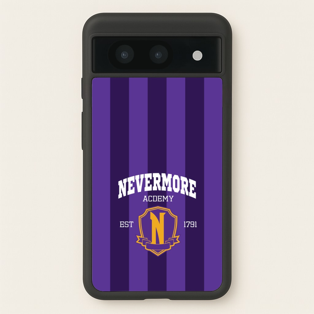 Addams Academy Purple - Wednesday Phone Case for Google Pixel 8a