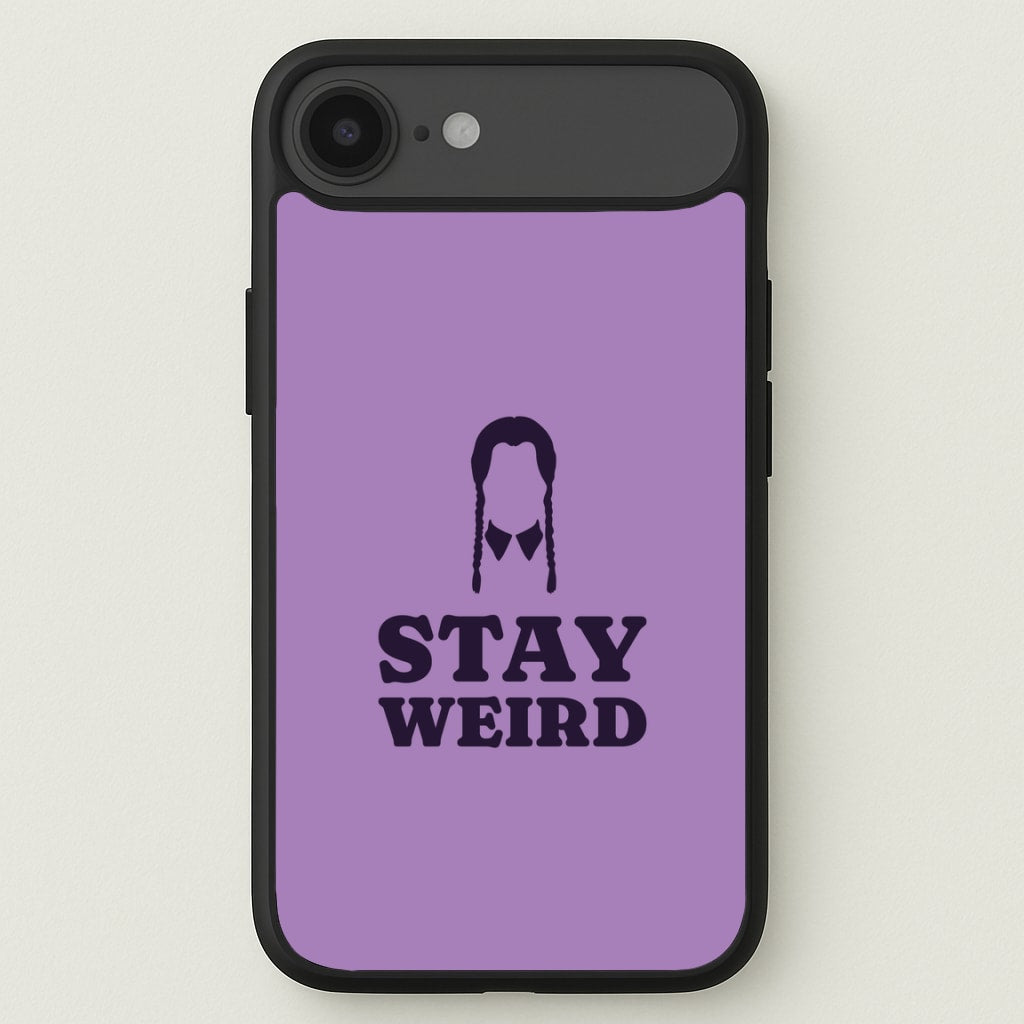 Stay Weird Purple Phone Case for iPhone 17 Air