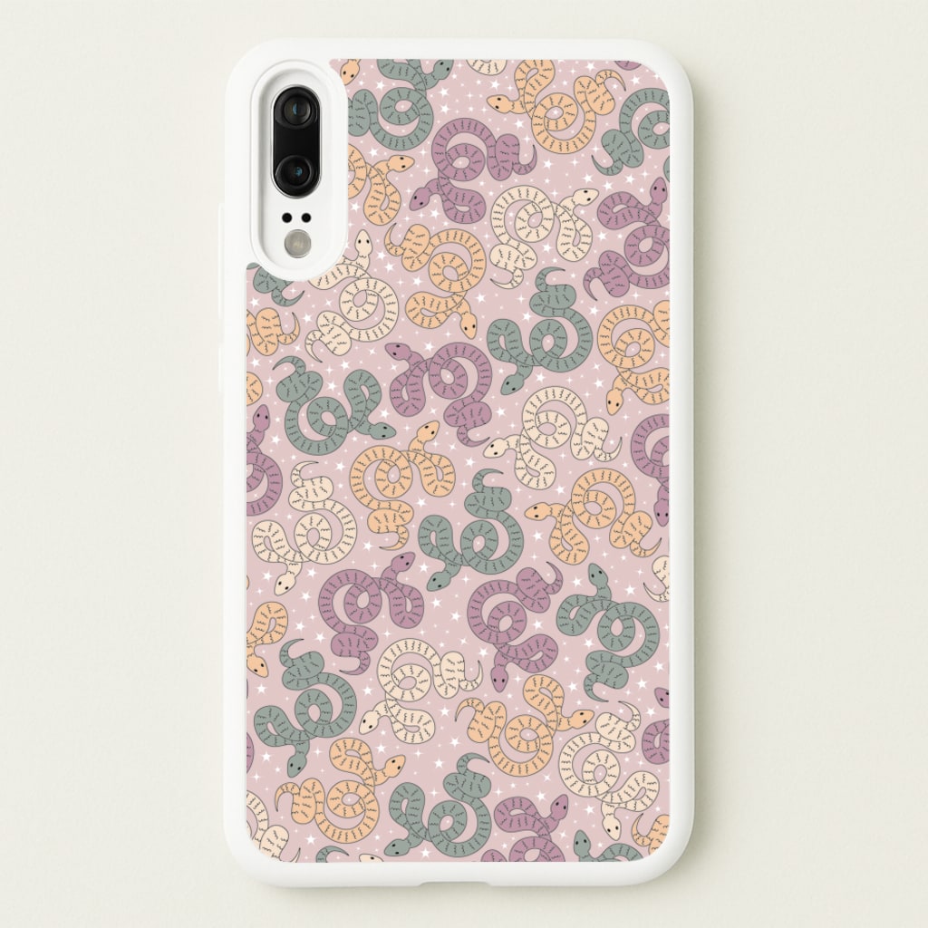 Snakes And Stars - Western - Western Phone Case for Huawei P20