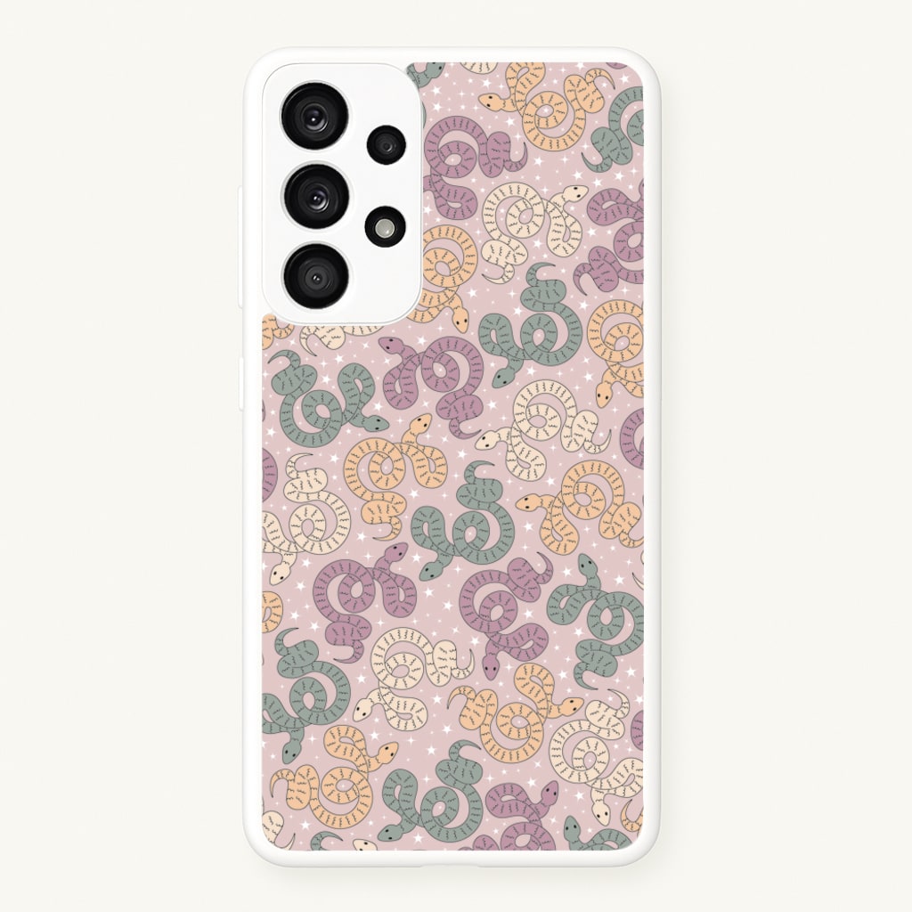 Snakes And Stars - Western - Western Phone Case for Galaxy A53