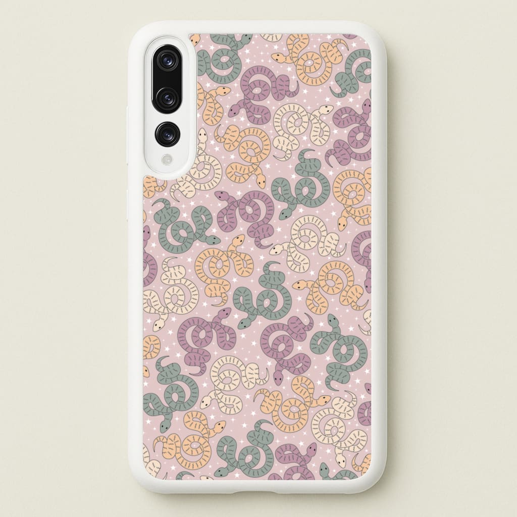 Snakes And Stars - Western - Western Phone Case for Huawei P20 Pro