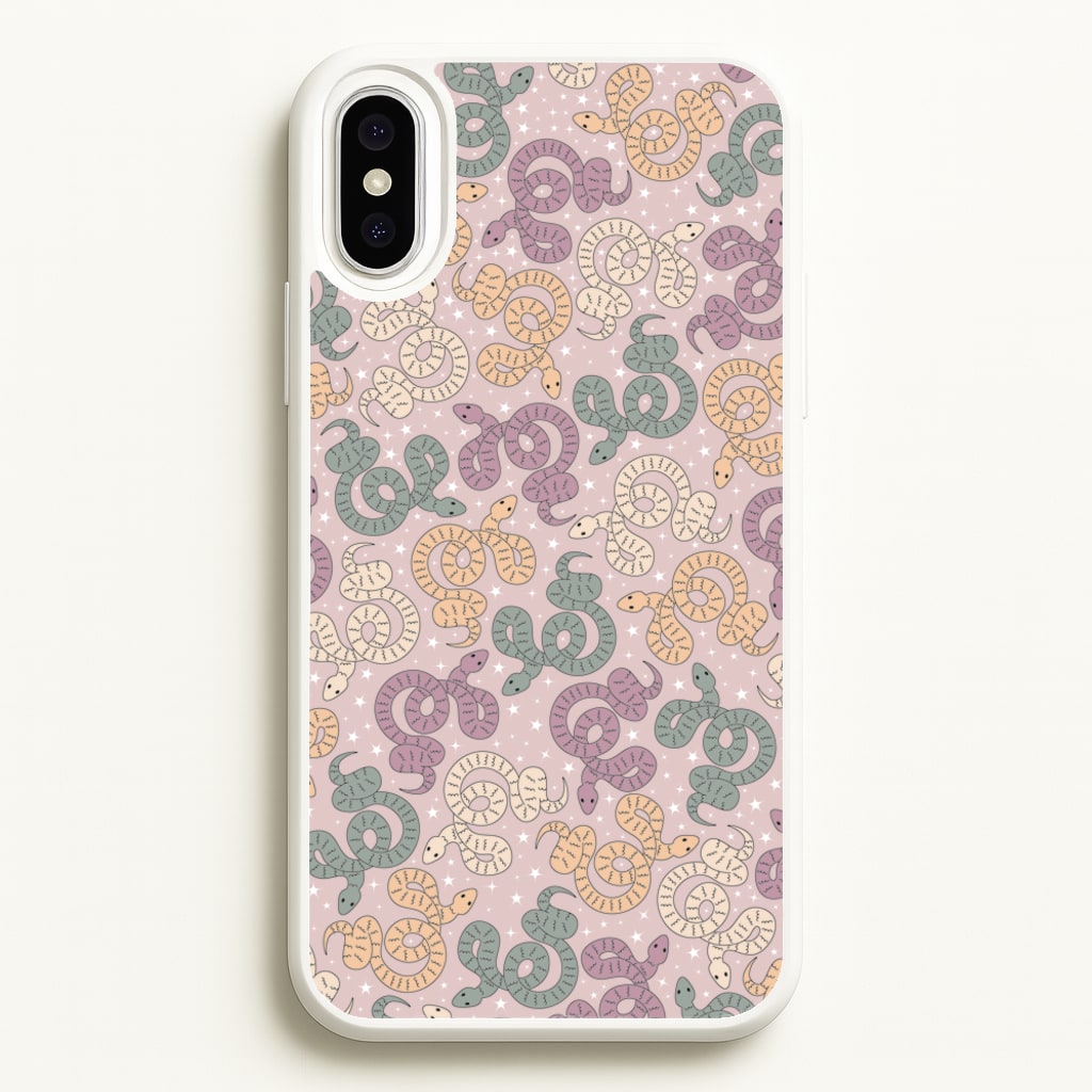 Snakes And Stars - Western - Western Phone Case for iPhone XS Max