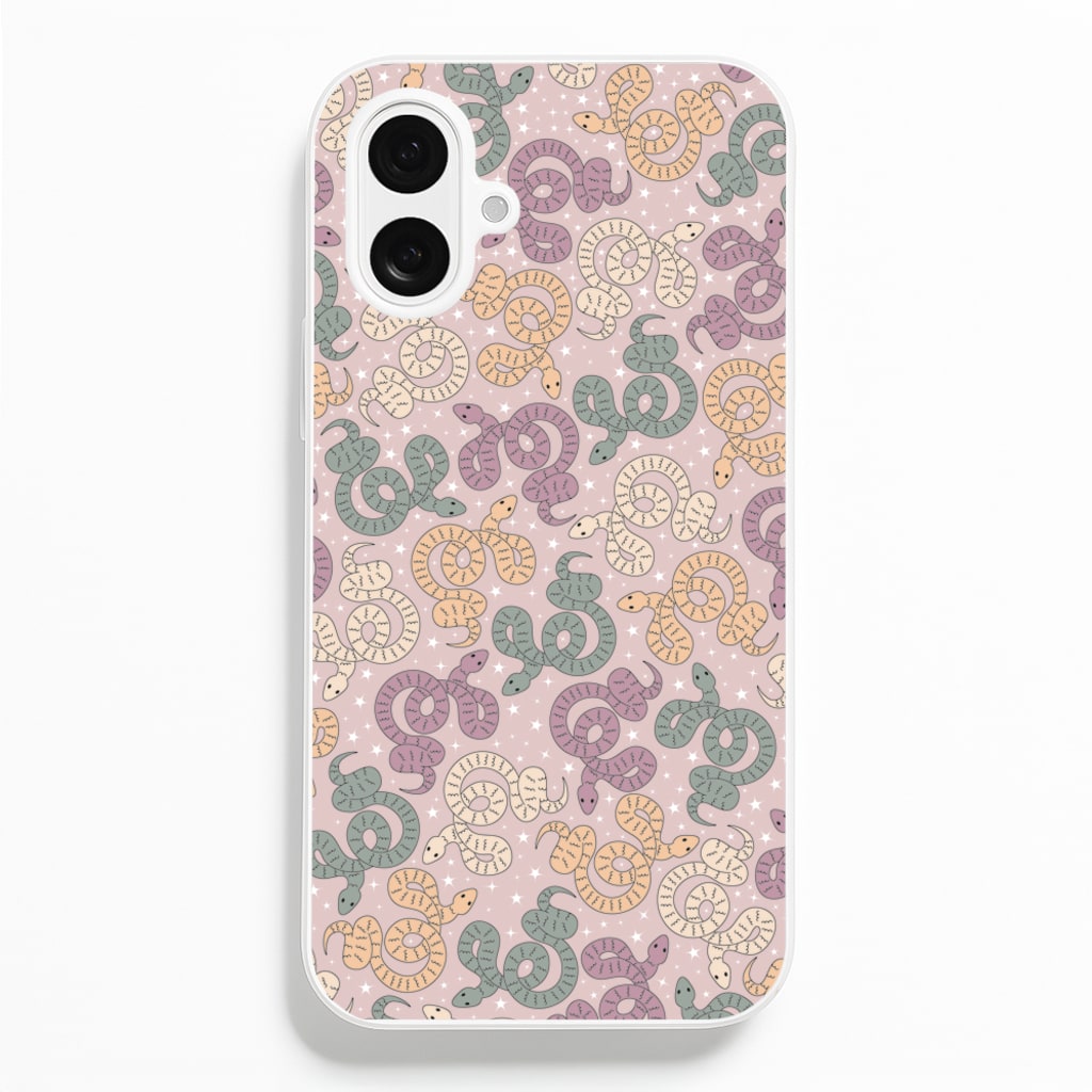 Snakes And Stars - Western - Western Phone Case for iPhone 16 Plus