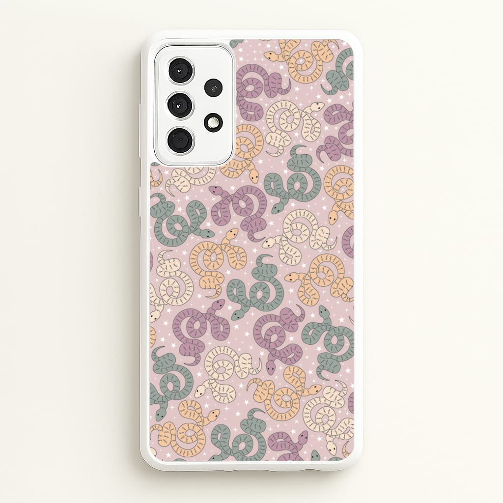 Snakes And Stars - Western - Western Phone Case for Galaxy A52 / A52s