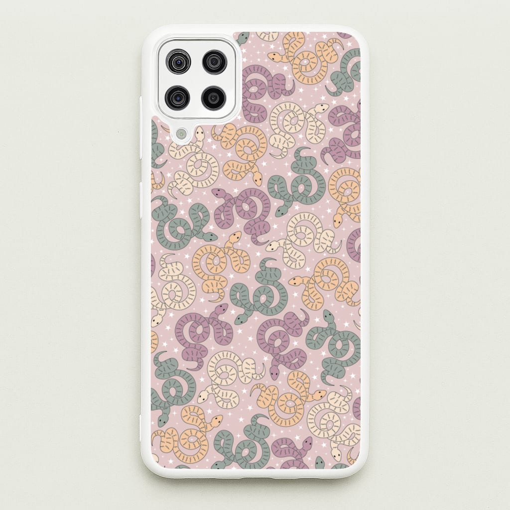 Snakes And Stars - Western - Western Phone Case for Galaxy A12