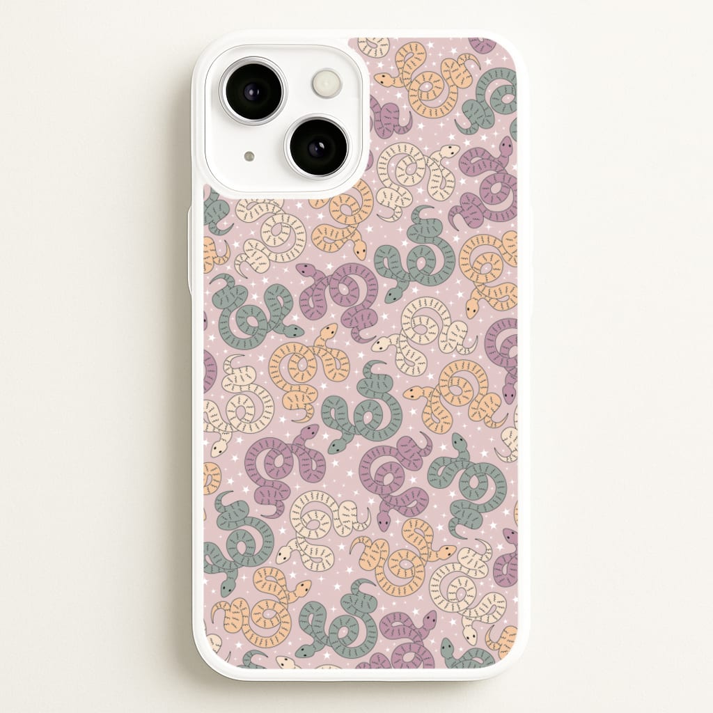 Snakes And Stars - Western - Western Phone Case for iPhone 13 Mini