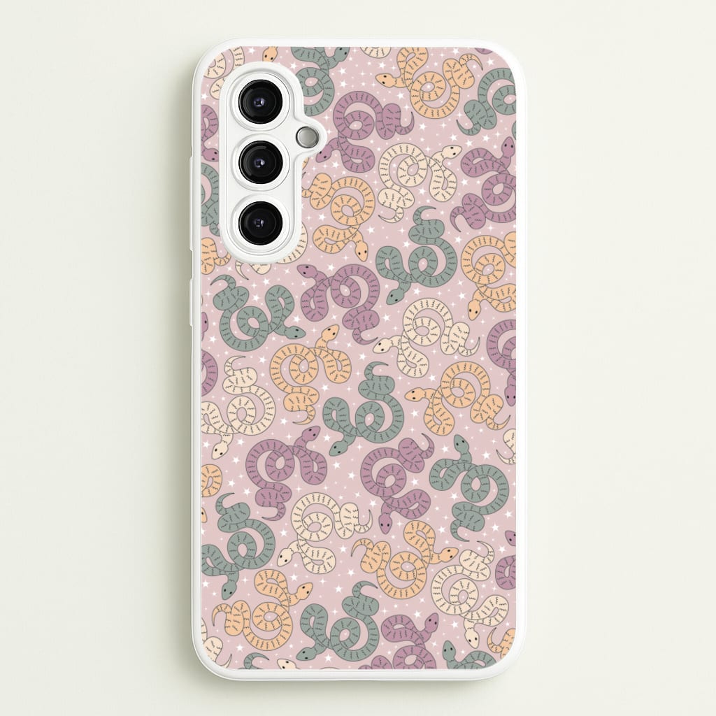 Snakes And Stars - Western - Western Phone Case for Galaxy A14