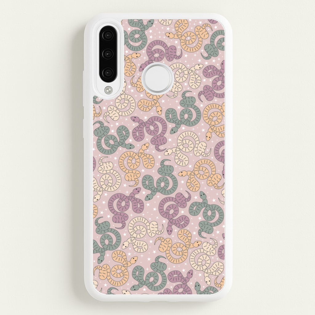 Snakes And Stars - Western - Western Phone Case for Huawei P30 Lite