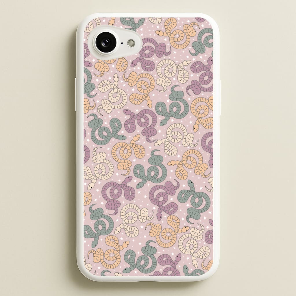 Snakes And Stars - Western - Western Phone Case for iPhone 16e