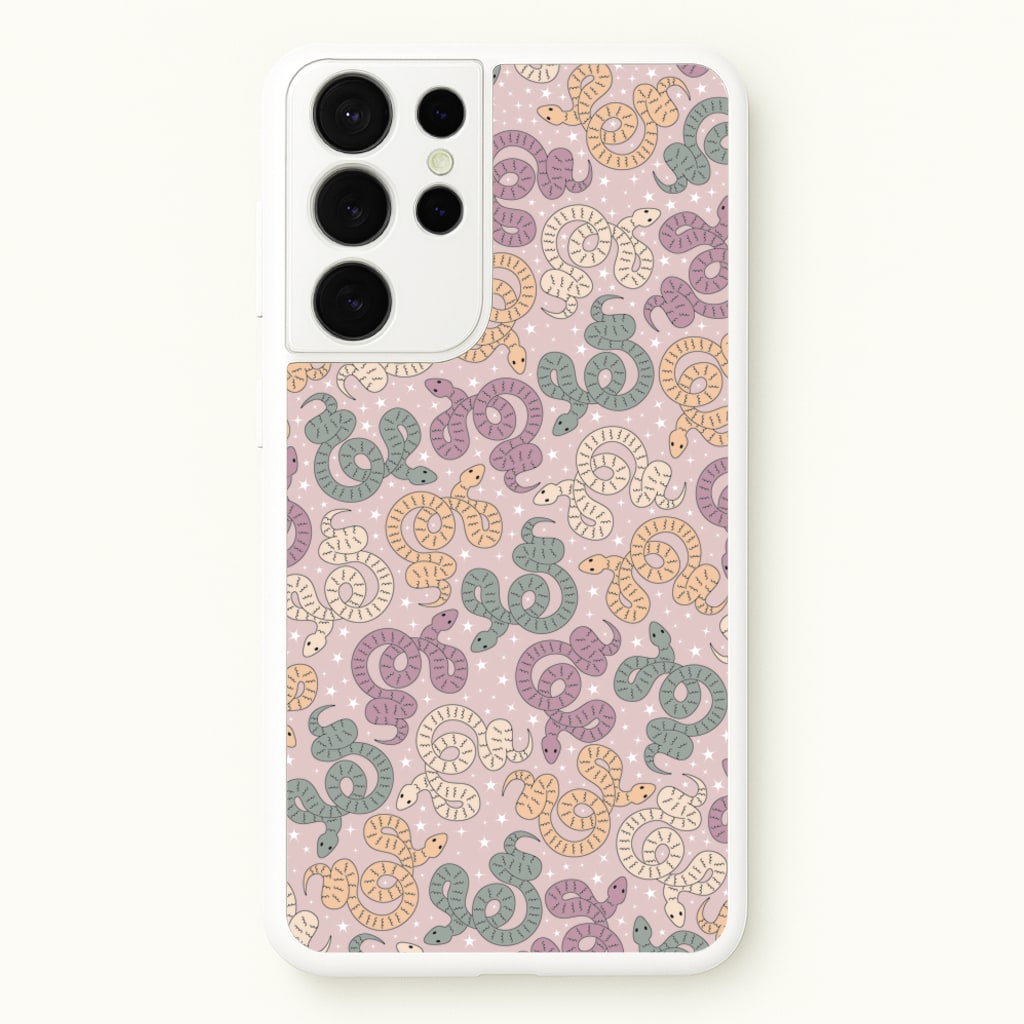 Snakes And Stars - Western - Western Phone Case for Galaxy S21 Ultra
