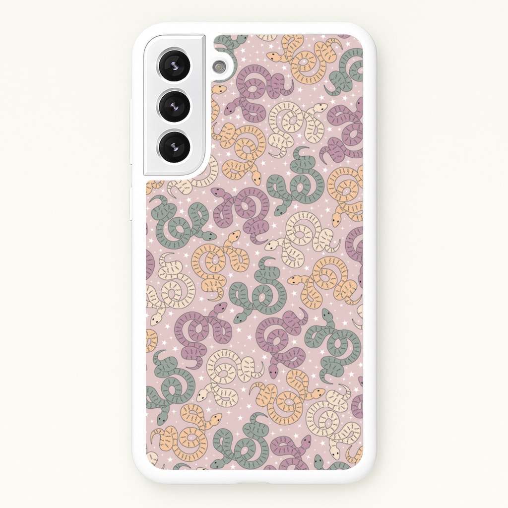 Snakes And Stars - Western - Western Phone Case for Galaxy S21FE