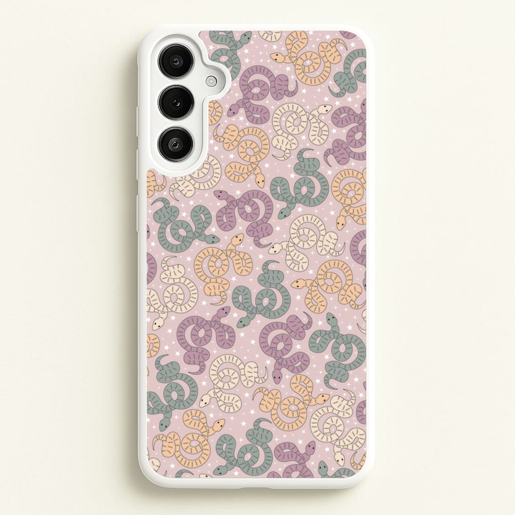 Snakes And Stars - Western - Western Phone Case for Galaxy A34