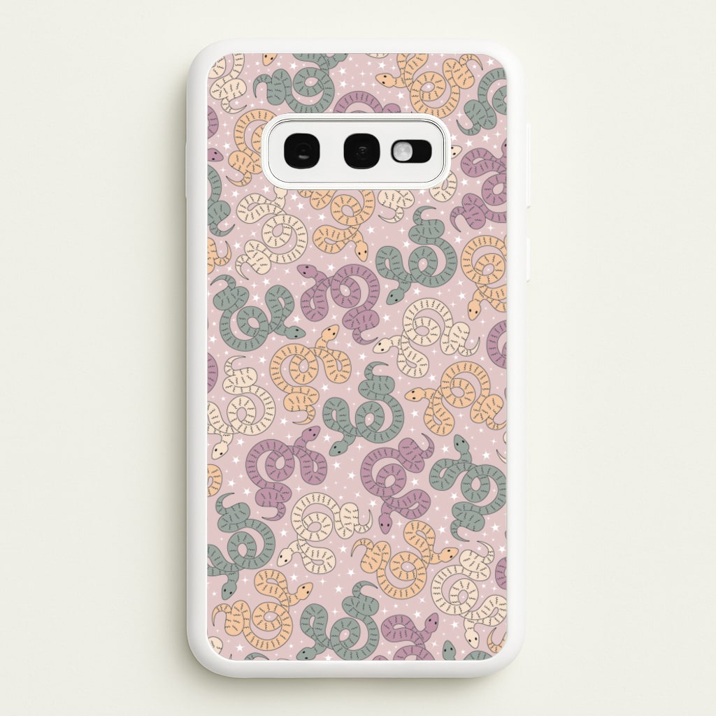 Snakes And Stars - Western - Western Phone Case for Galaxy S10e