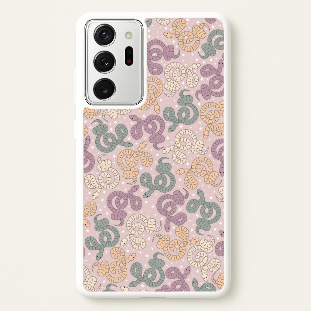 Snakes And Stars - Western - Western Phone Case for Galaxy Note 20 Ultra