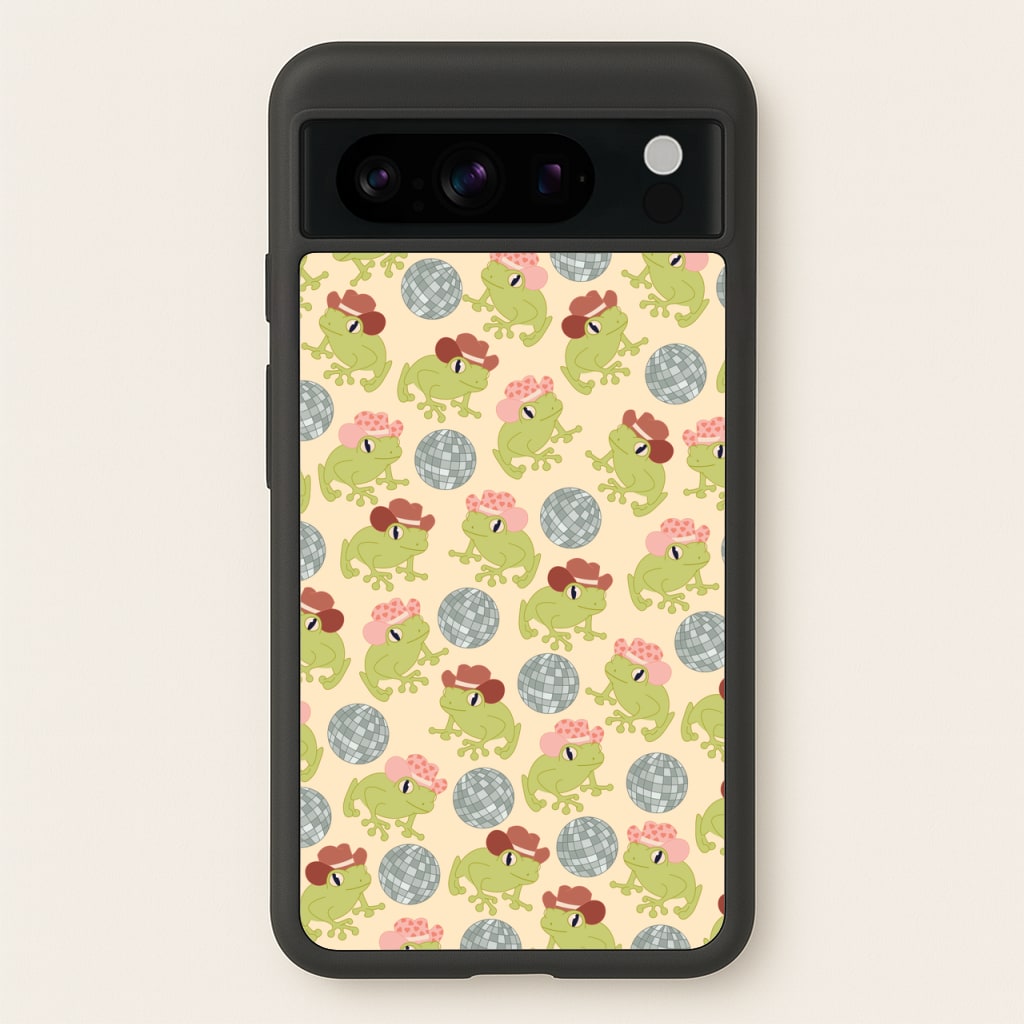 Frogs With Cowboy Hats - Western - Western Phone Case for Google Pixel 8 Pro