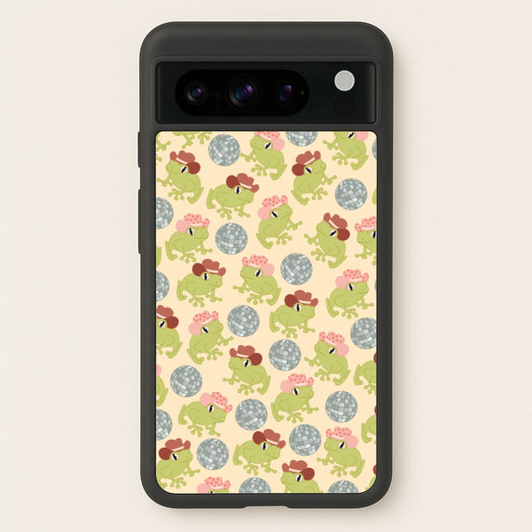 Frogs With Cowboy Hats - Western - Western Phone Case for Google Pixel 8 Pro