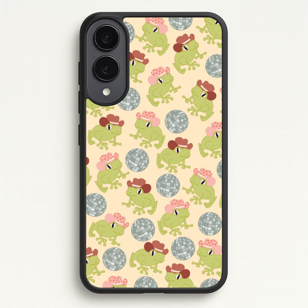 Frogs With Cowboy Hats - Western - Western Phone Case for Galaxy S25 Edge