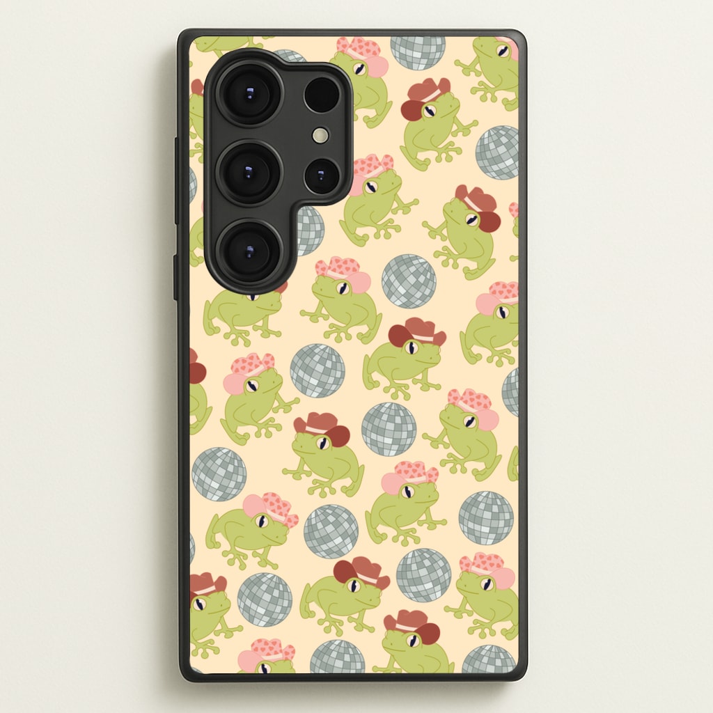 Frogs With Cowboy Hats - Western - Western Phone Case for Galaxy S25 Ultra