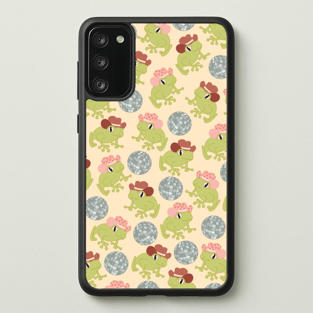 Frogs With Cowboy Hats - Western - Western Phone Case for Galaxy S20FE
