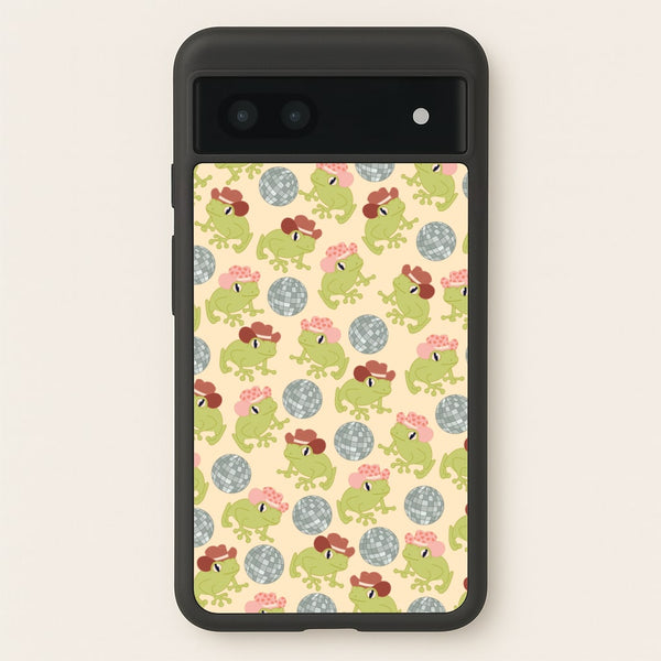 Frogs With Cowboy Hats - Western - Western Phone Case for Google Pixel 6a