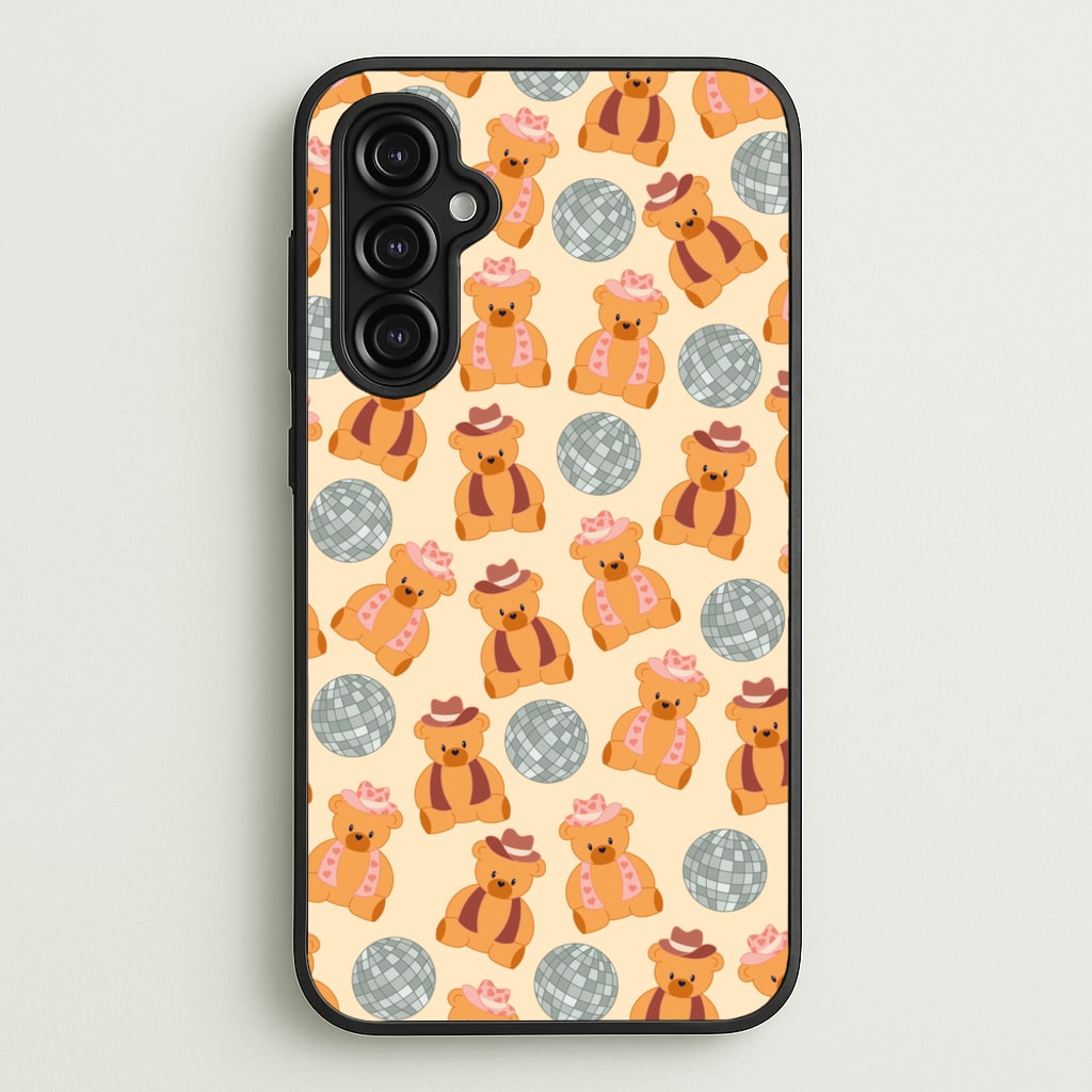 Bears With Cowboy Hats - Western - Western Phone Case for Galaxy A14