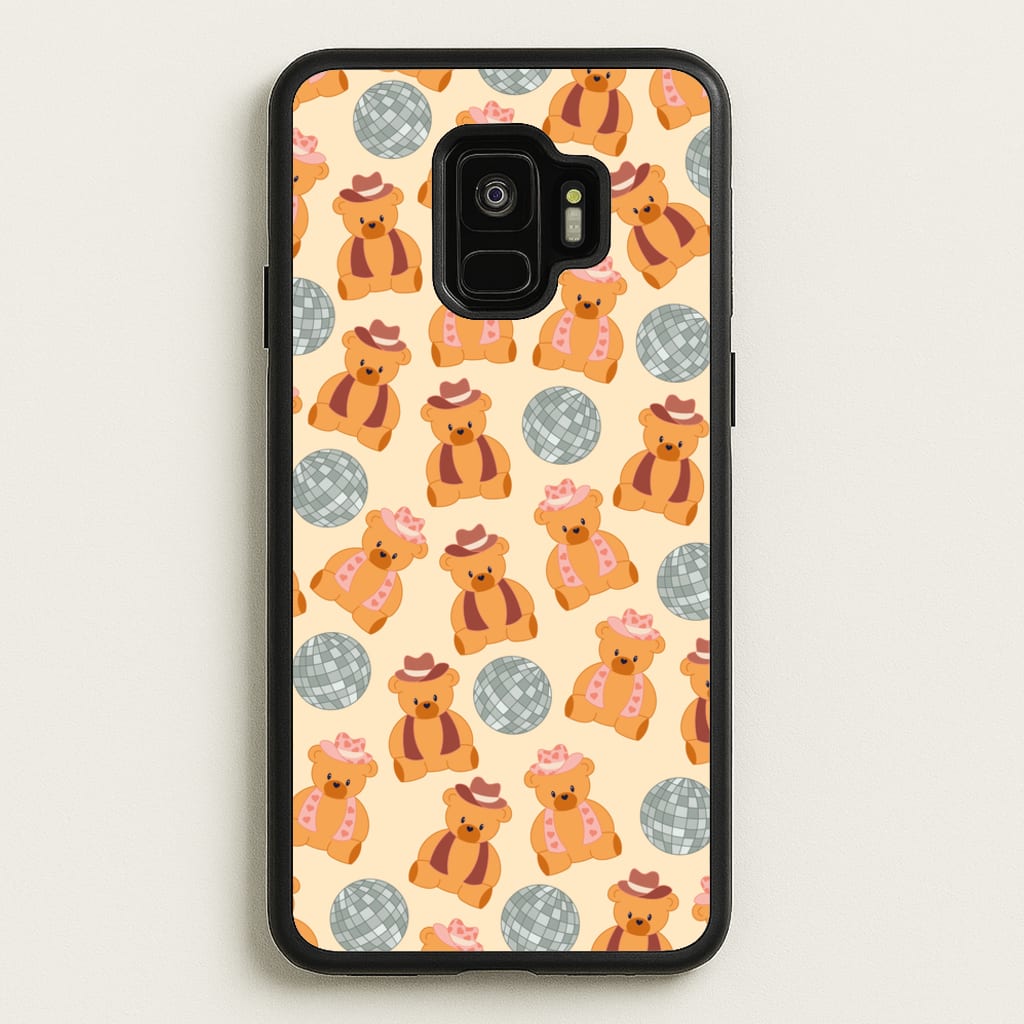 Bears With Cowboy Hats - Western - Western Phone Case for Galaxy S9