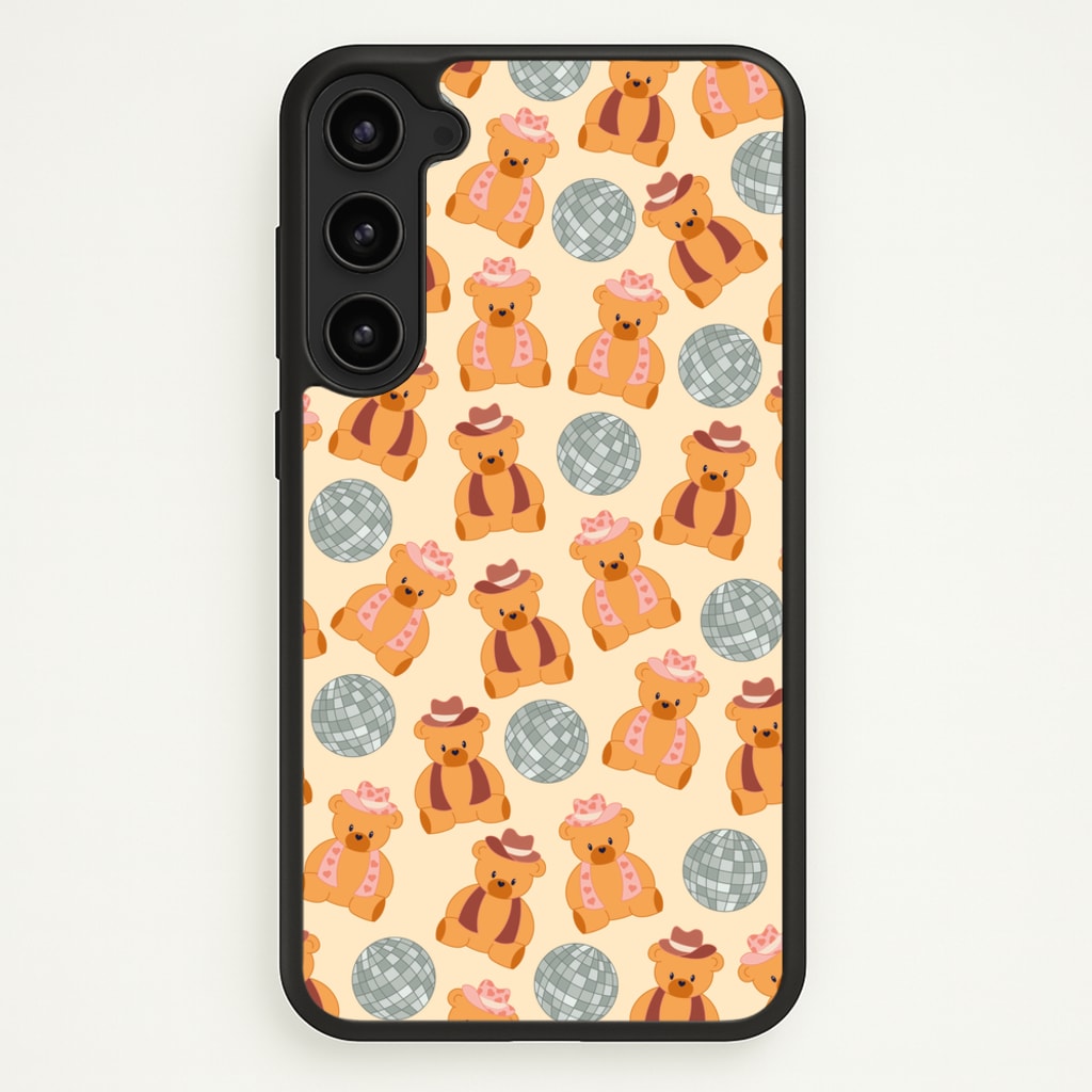 Bears With Cowboy Hats - Western - Western Phone Case for Galaxy S23