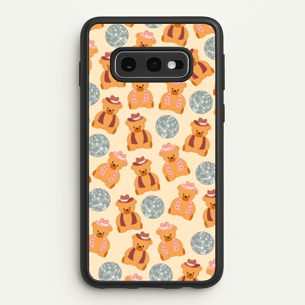 Bears With Cowboy Hats - Western - Western Phone Case for Galaxy S10e