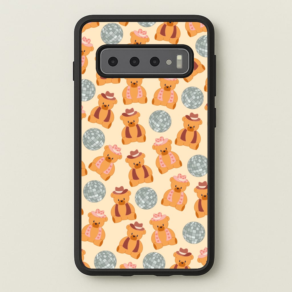 Bears With Cowboy Hats - Western - Western Phone Case for Galaxy S10 Plus