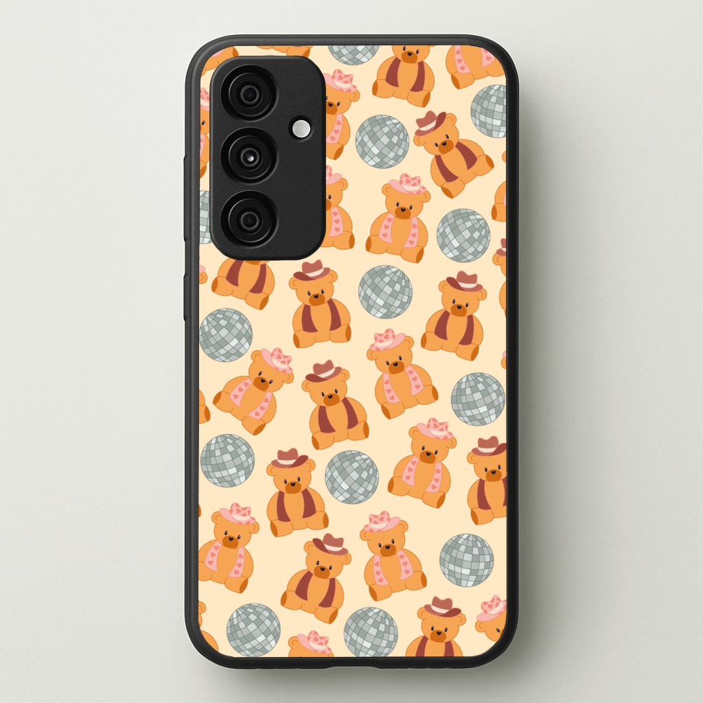 Bears With Cowboy Hats - Western - Western Phone Case for Galaxy A55
