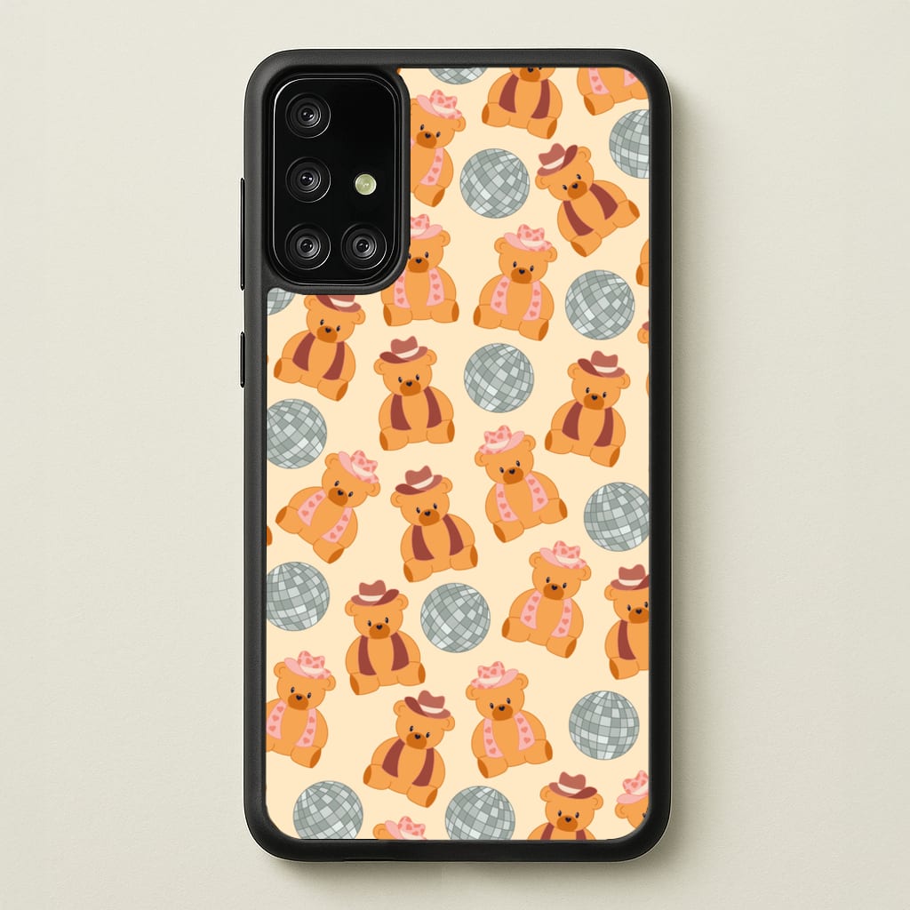 Bears With Cowboy Hats - Western - Western Phone Case for Galaxy A71