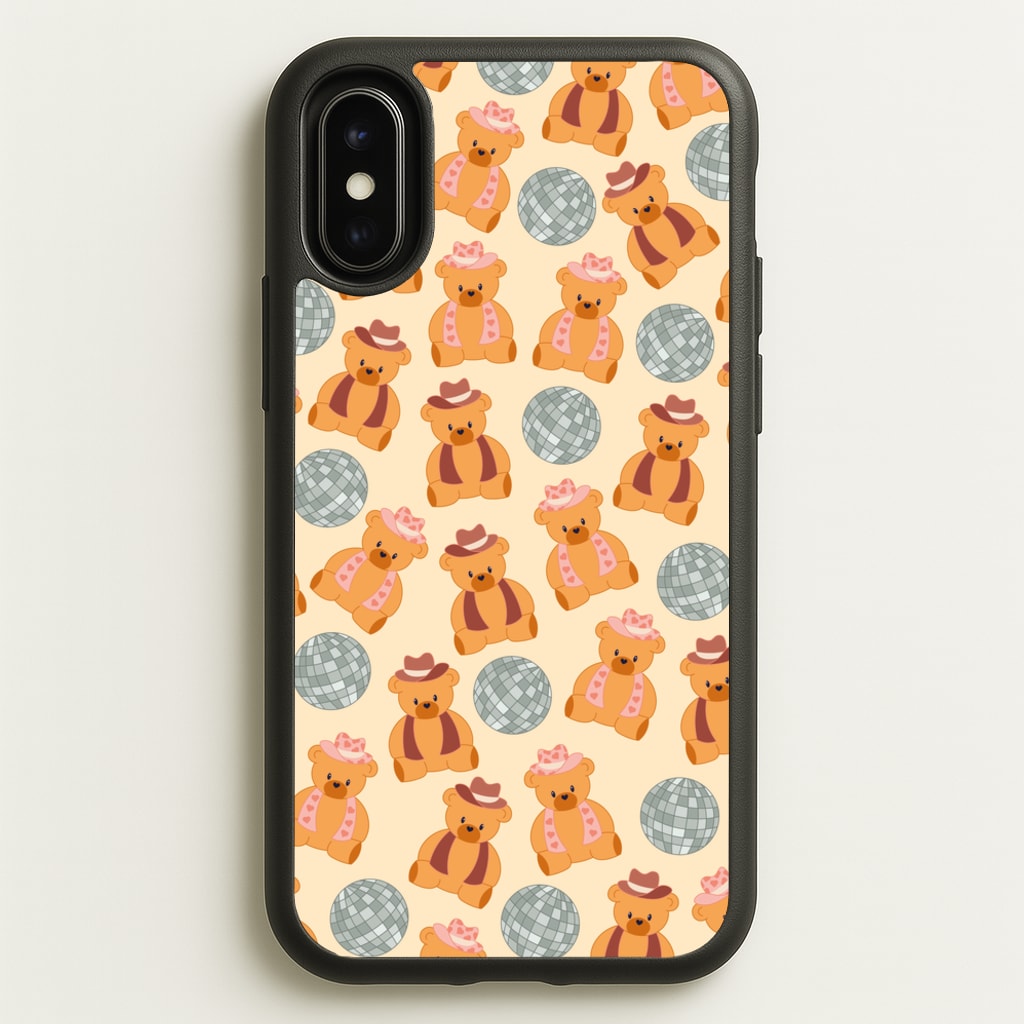 Bears With Cowboy Hats - Western - Western Phone Case for iPhone X / XS