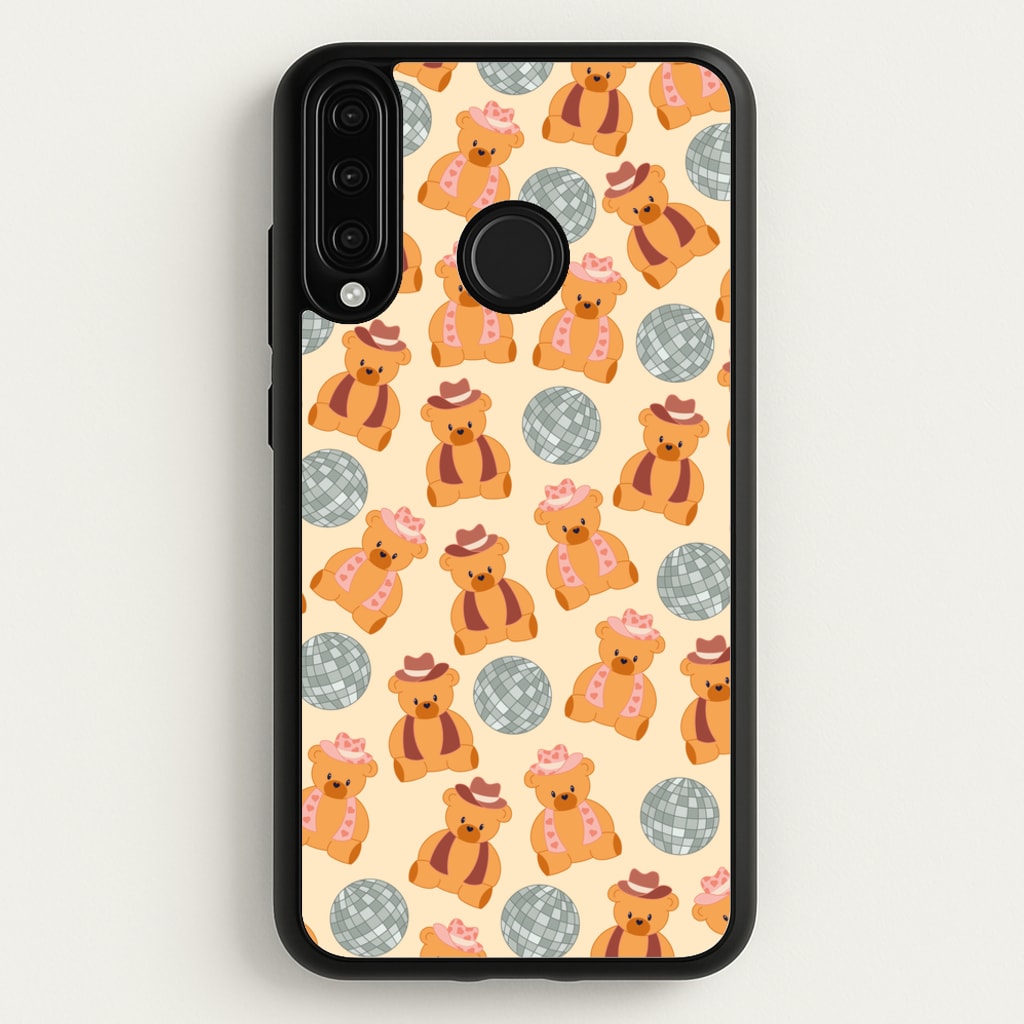 Bears With Cowboy Hats - Western - Western Phone Case for Huawei P30 Lite