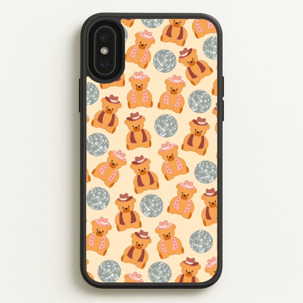 Bears With Cowboy Hats - Western - Western Phone Case for iPhone XS Max