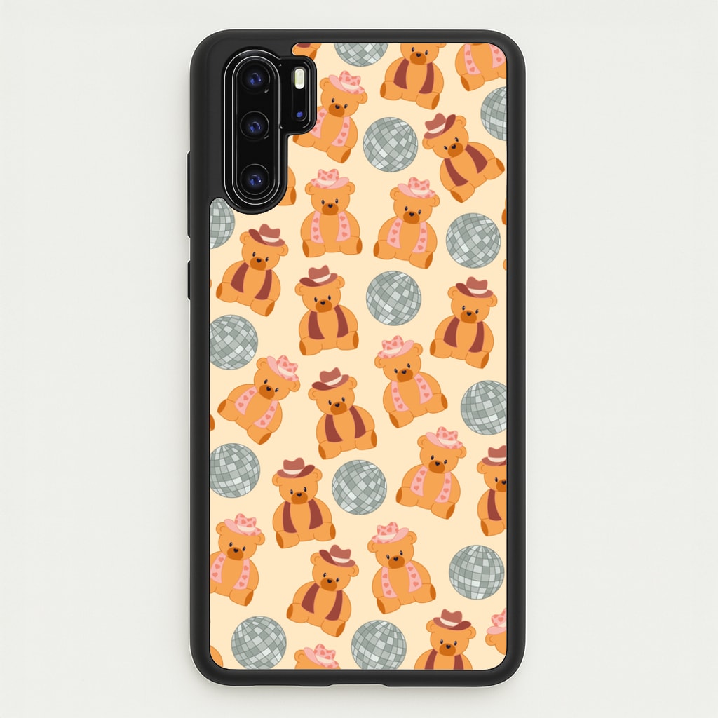Bears With Cowboy Hats - Western - Western Phone Case for Huawei P30 Pro