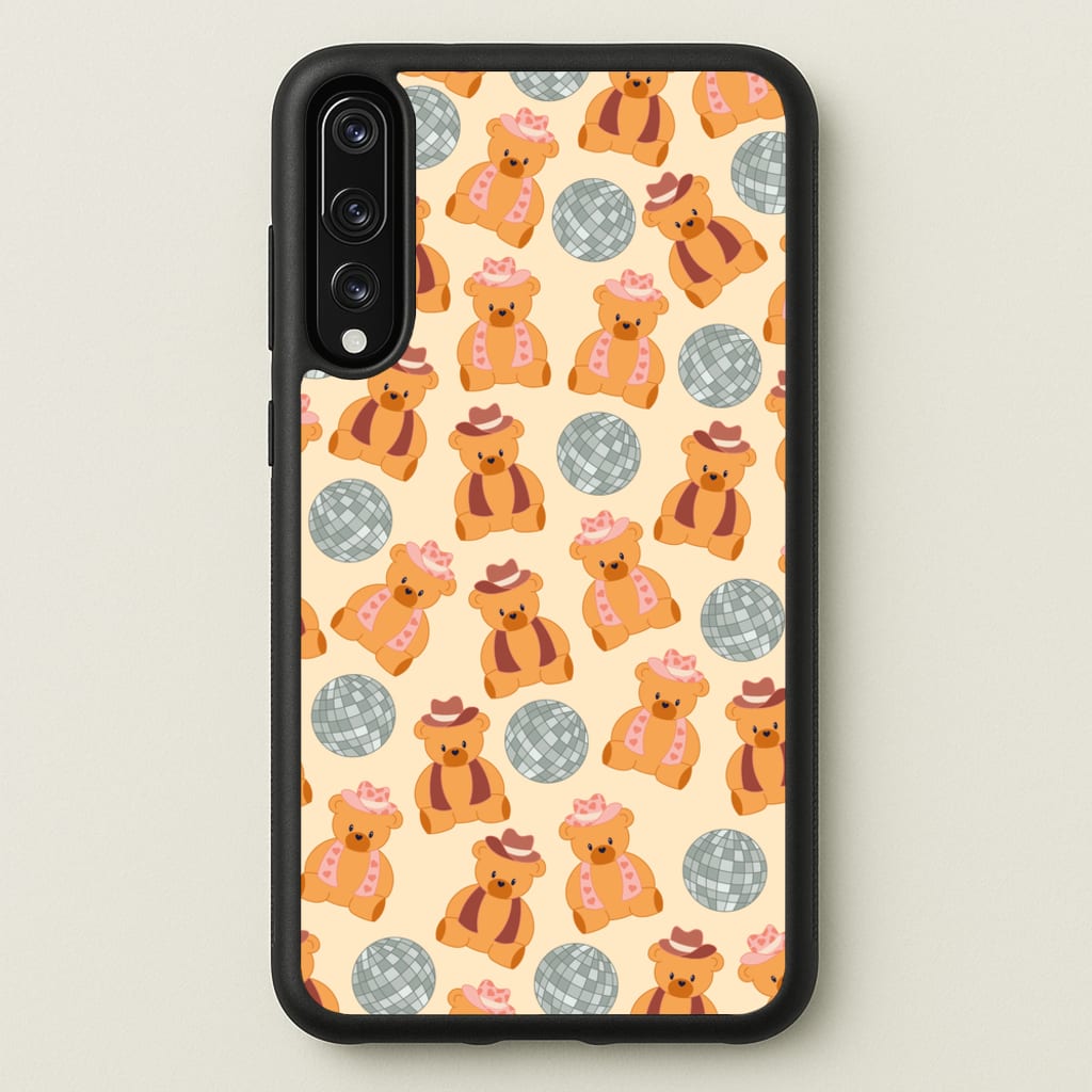 Bears With Cowboy Hats - Western - Western Phone Case for Huawei P20 Pro