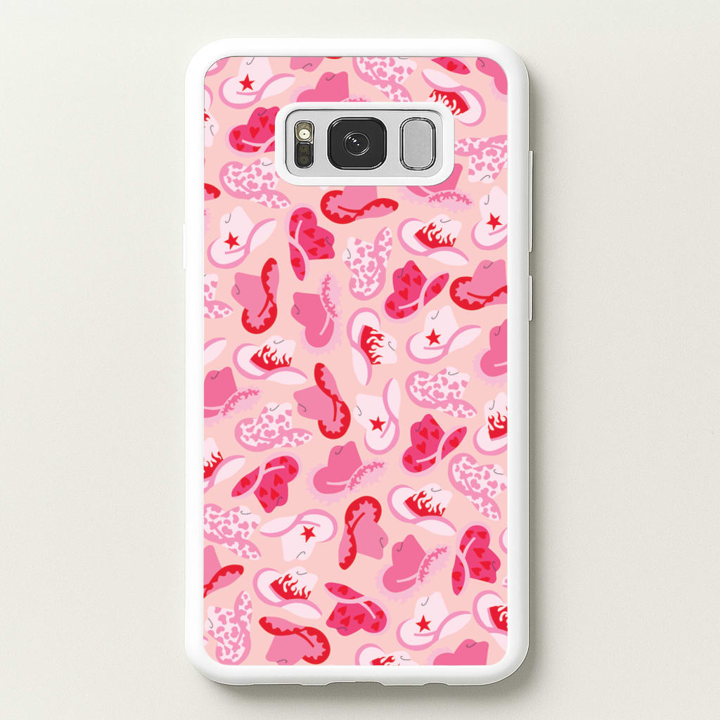 Cowboy Hats - Western - Western Phone Case for Galaxy S8 Plus