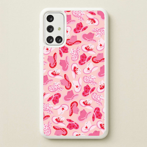 Cowboy Hats - Western - Western Phone Case for Galaxy A71